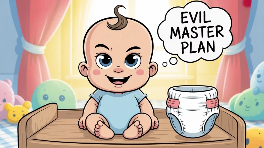 My plan during diaper change