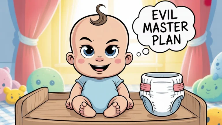 My plan during diaper change